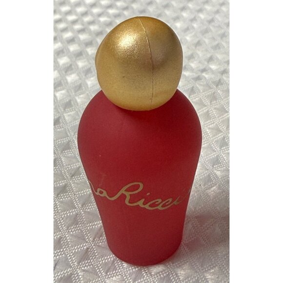 Nina Ricci Deci Dela Red Patent Tote Bag With .17 Fl Oz Mini Perfume Vtg 1994 - Picture 14 of 16